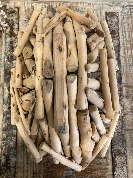 Rustic Driftwood Decorative Bowl - Picture 8 of 16